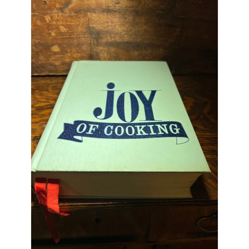 Joy of Cooking Irma Rombauer Marion Becker Vintage 1973 Hardcover Cookbook Blue
